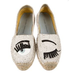Chiari Ferragni Platinum Espadrille Sneakers